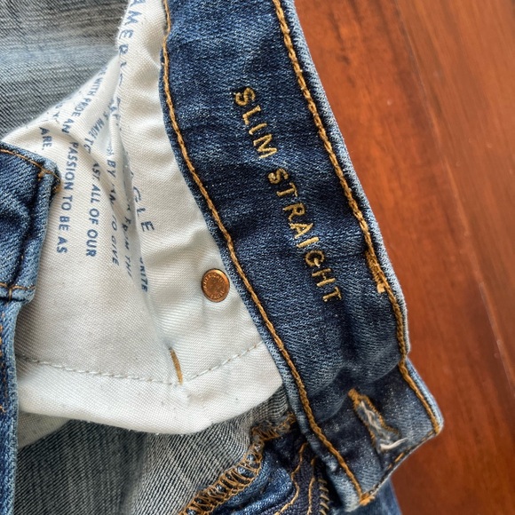 American Eagle Men's Blue Denim Jeans size 34X32 - Picture 7 of 8